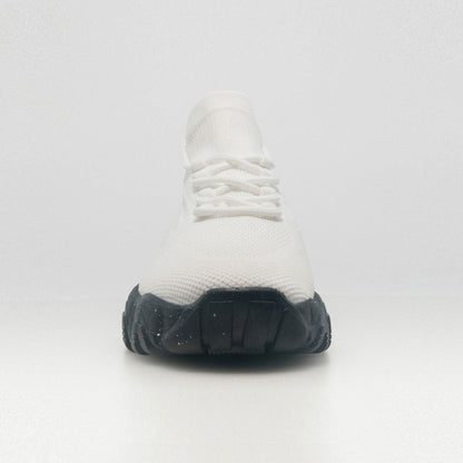 Clara | Orthopedic Comfort Nursing Shoes - White Black
