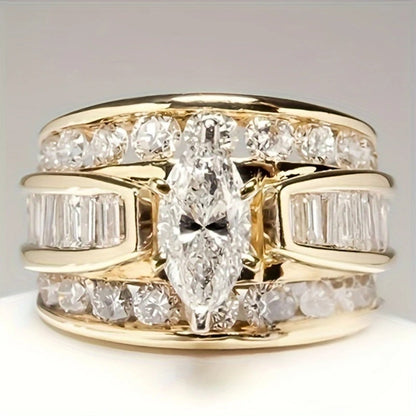 Champagne Gold Ring