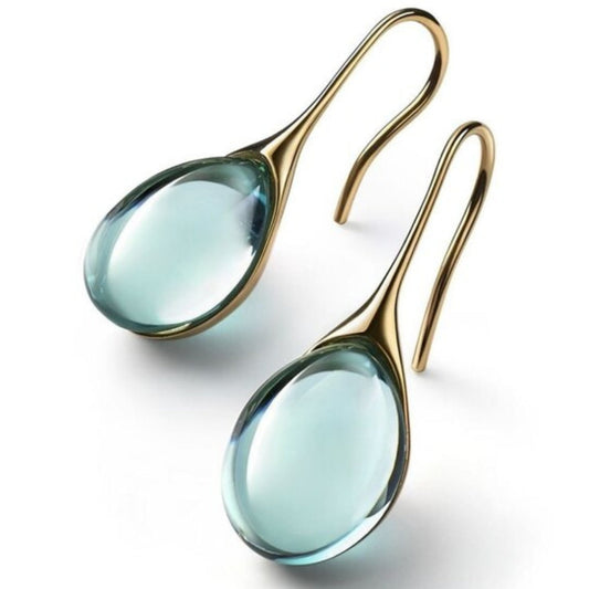 Classic Crystal Drop Earrings