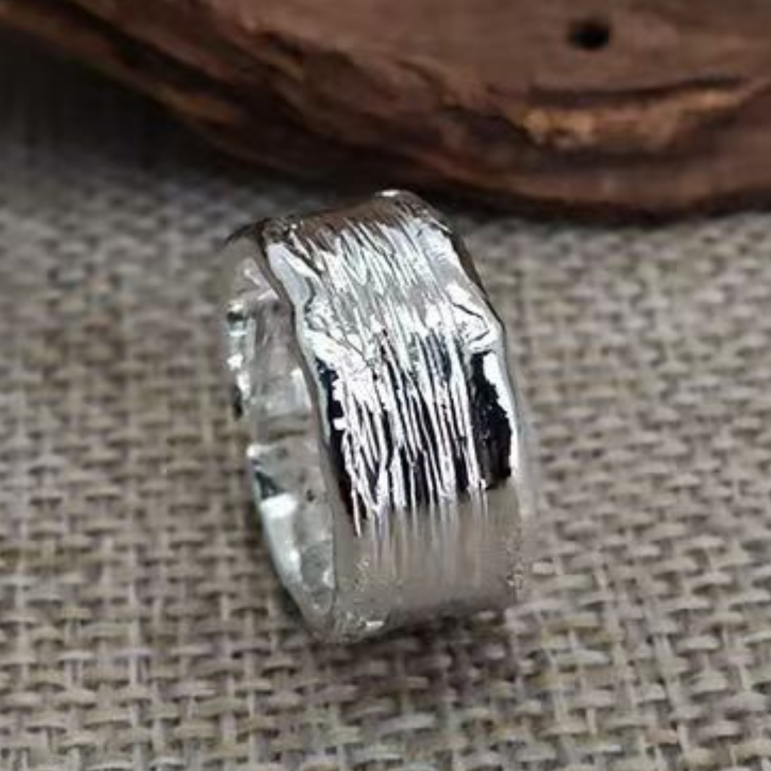 Hammered Band Ring