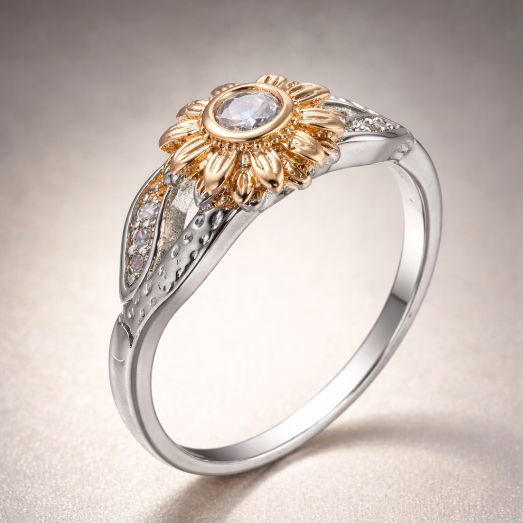 Gold Blossom Ring