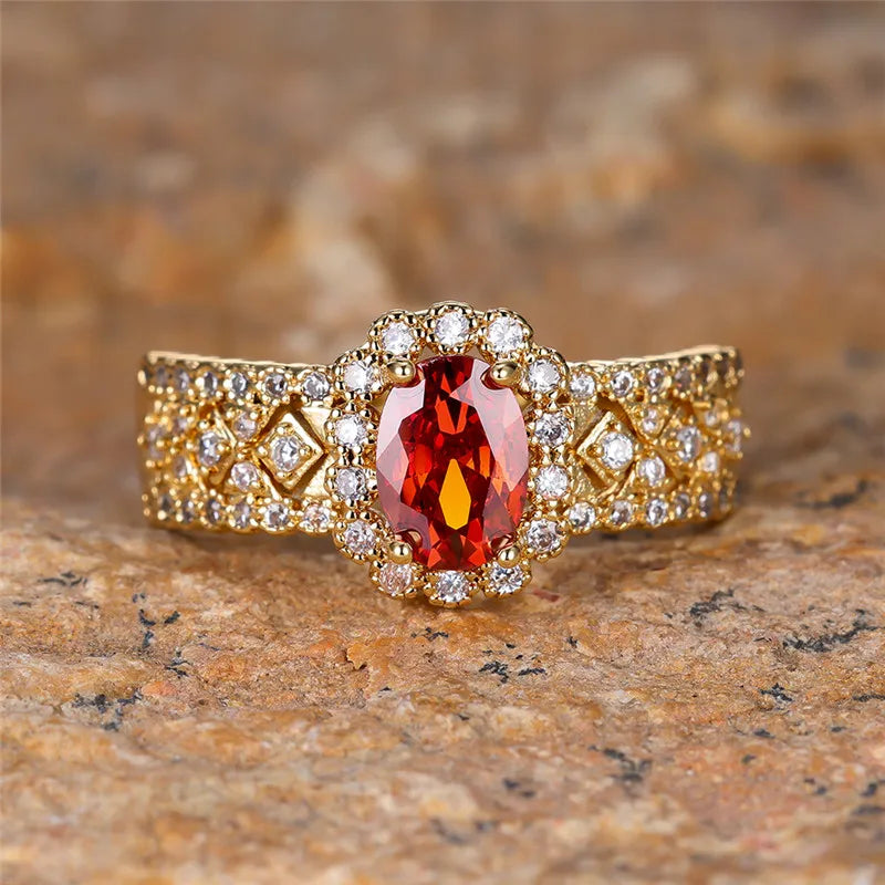Crimson Royale Ring