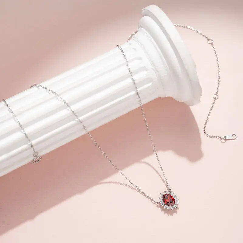 Ruby Cascade Necklace