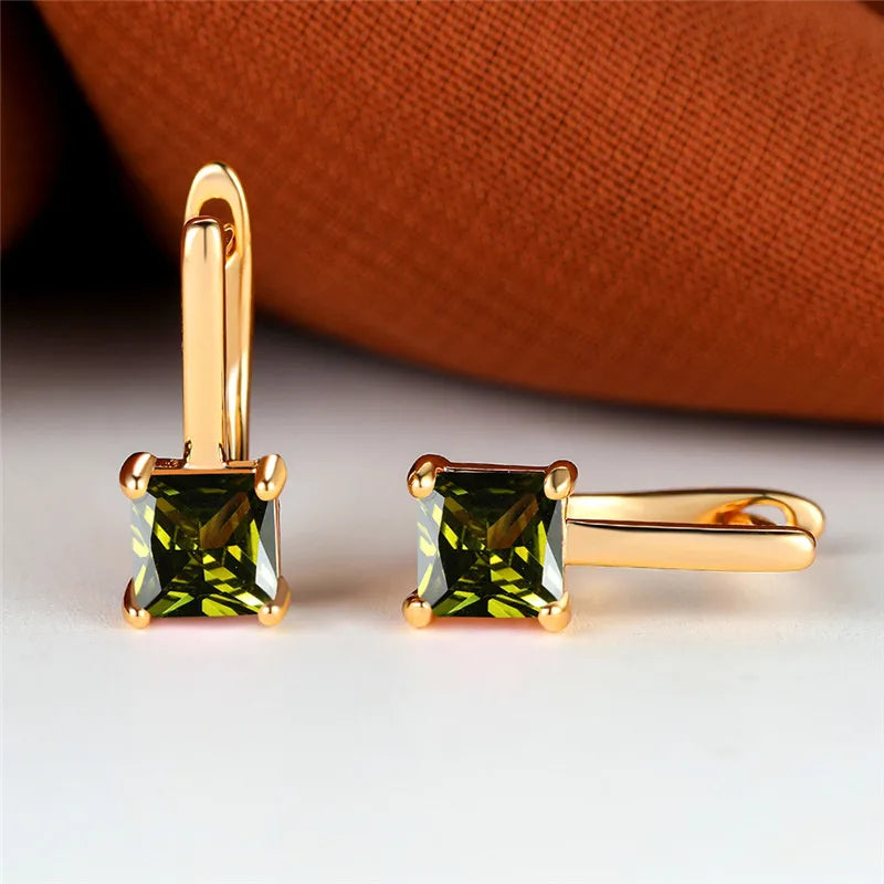 Crimson Glow Earrings