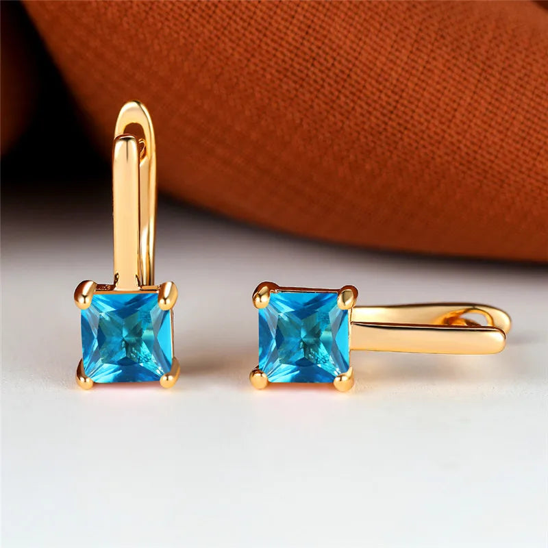 Crimson Glow Earrings