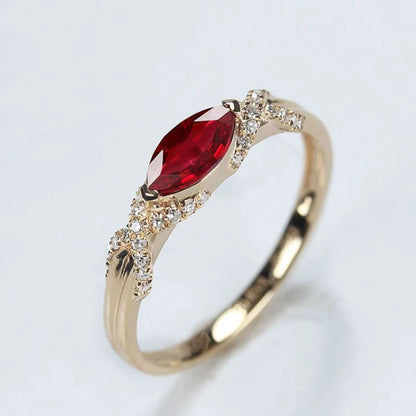 Ruby Embrace Ring