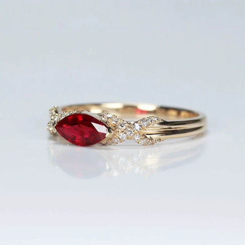 Ruby Embrace Ring