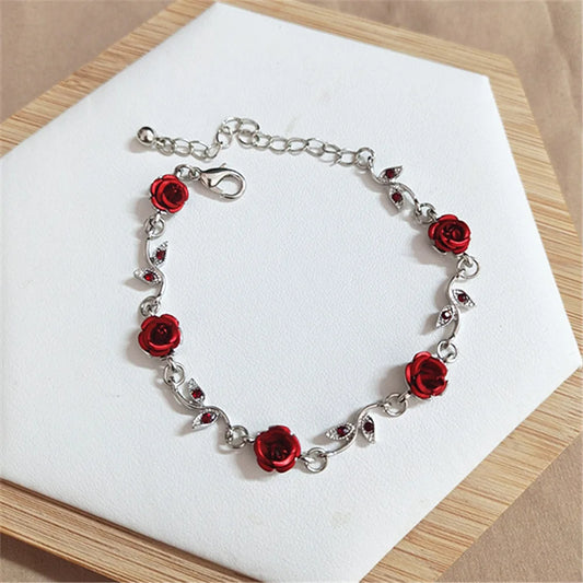 Scarlet Rose Bracelet