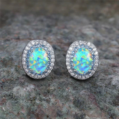 Turquoise Stone Studs