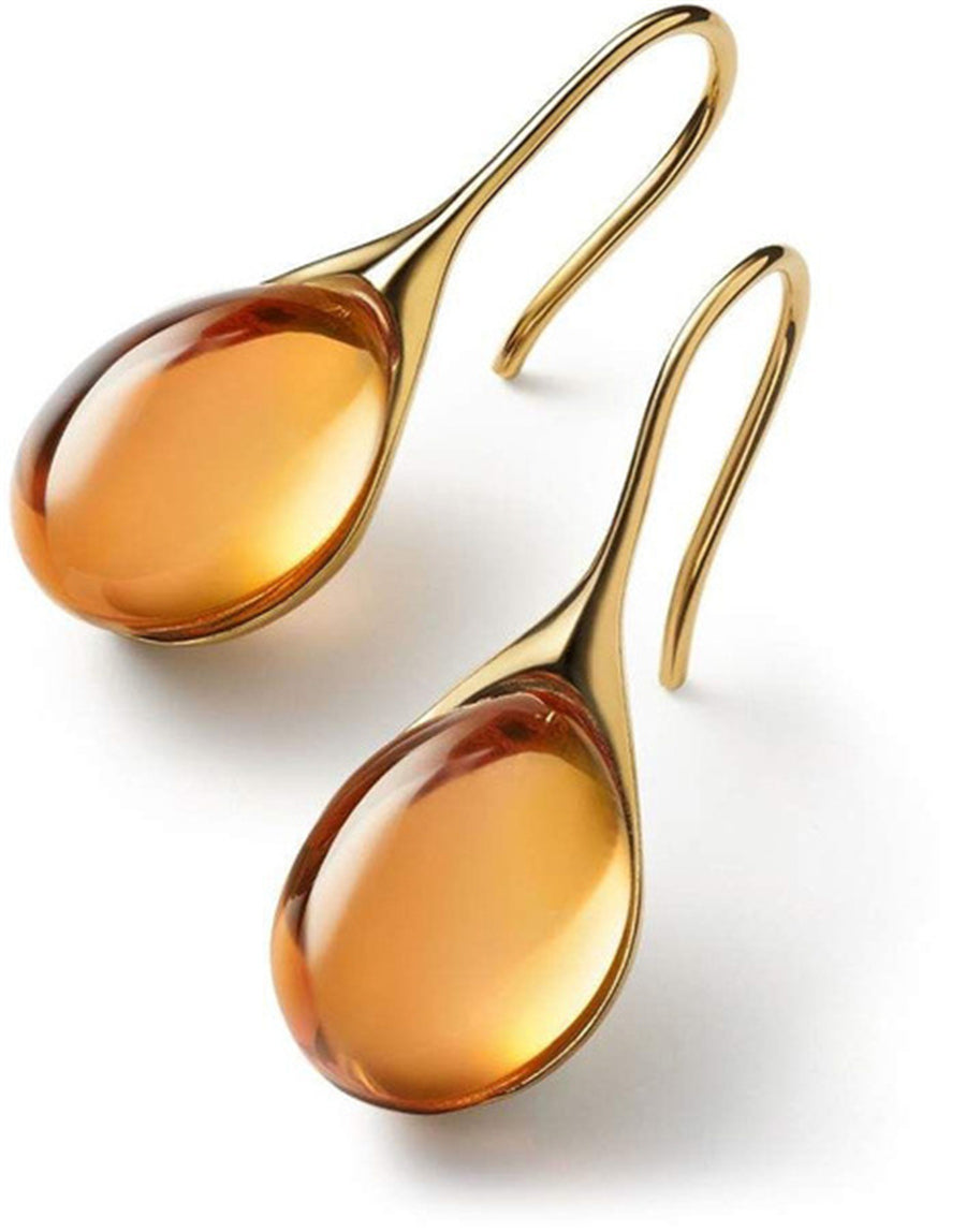 Classic Crystal Drop Earrings