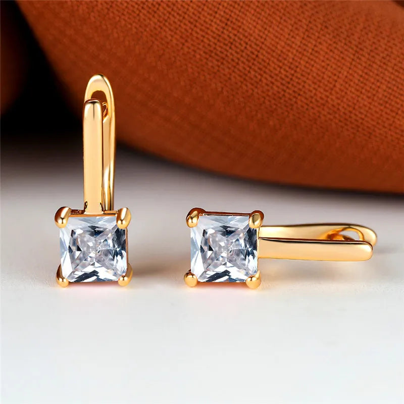 Crimson Glow Earrings
