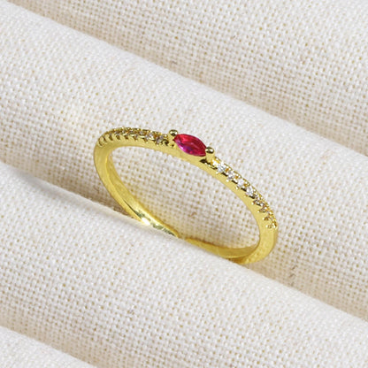 Crimson Moments Ring Collection