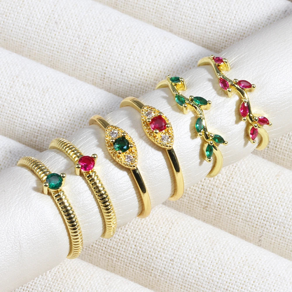 Crimson Moments Ring Collection