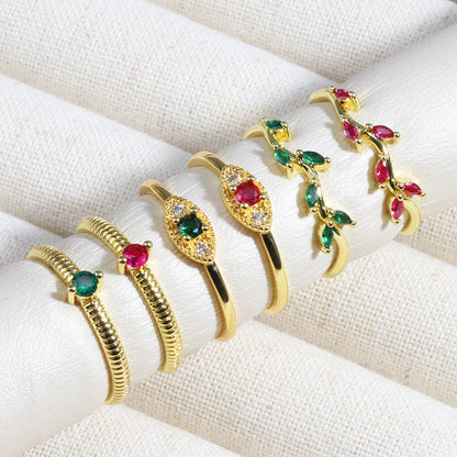 Crimson Moments Ring Collection