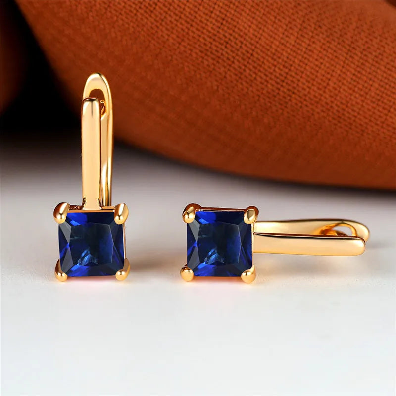 Crimson Glow Earrings