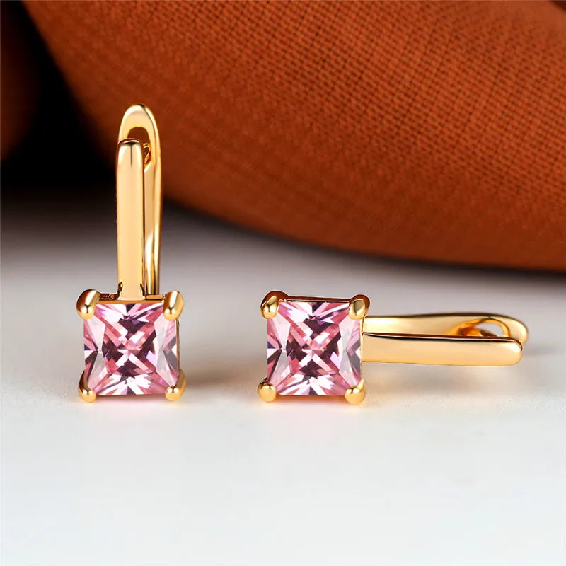 Crimson Glow Earrings