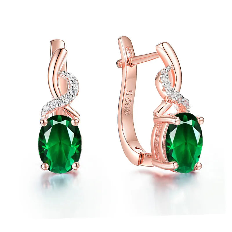 Crimson Oval Hoops