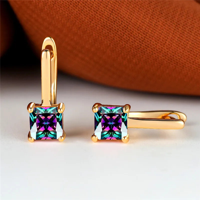 Crimson Glow Earrings
