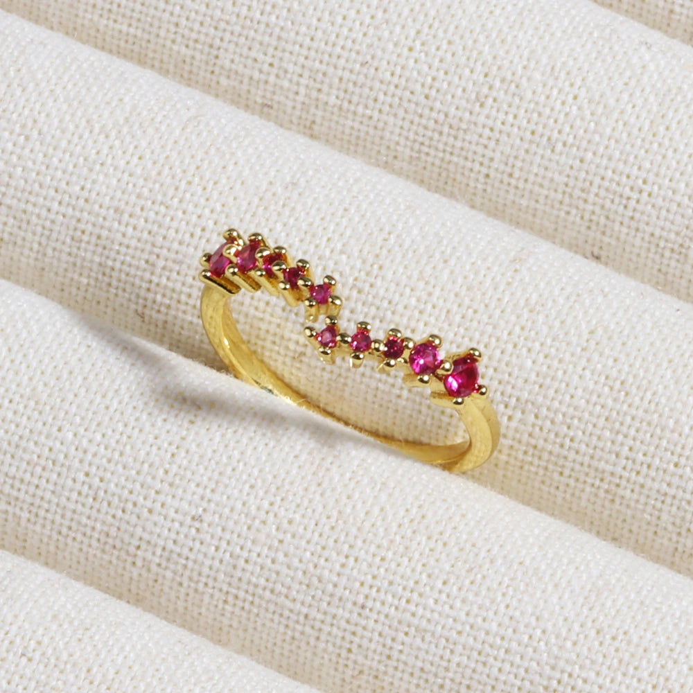 Crimson Moments Ring Collection