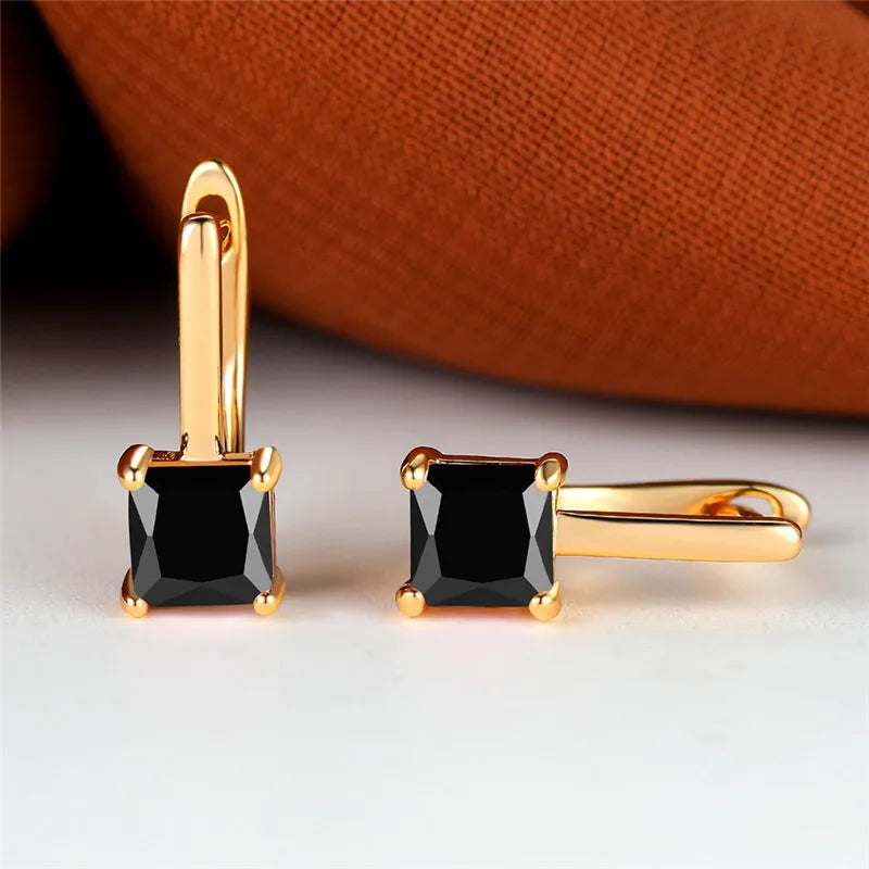 Crimson Glow Earrings