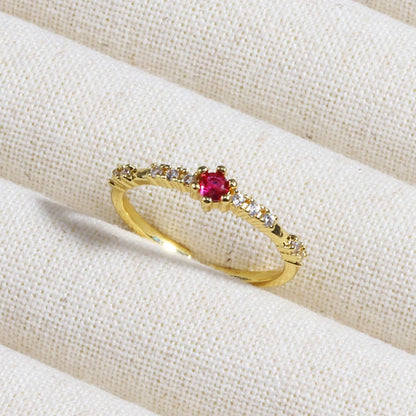Crimson Moments Ring Collection