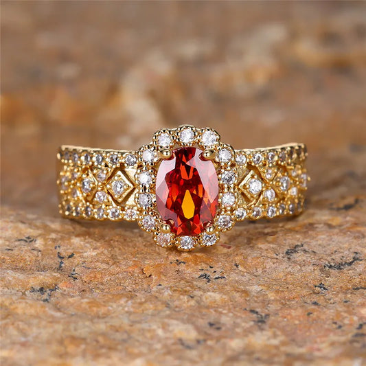 Crimson Royale Ring