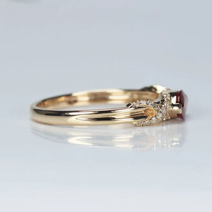 Ruby Embrace Ring