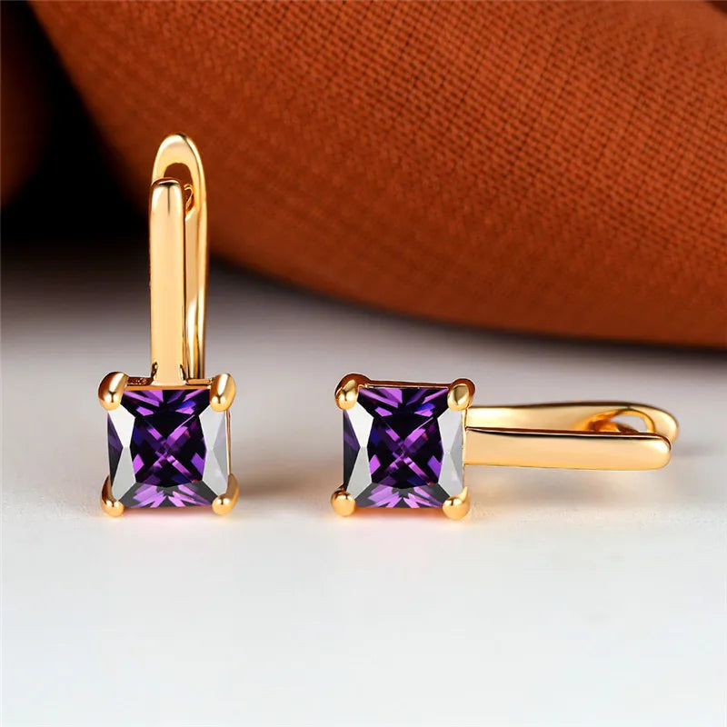 Crimson Glow Earrings