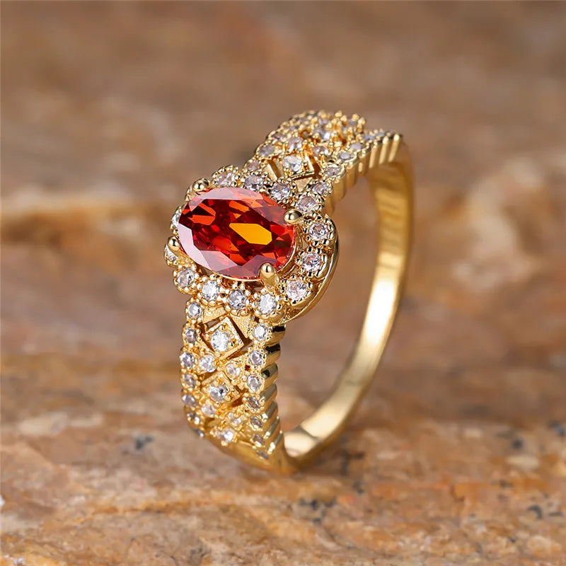 Crimson Royale Ring