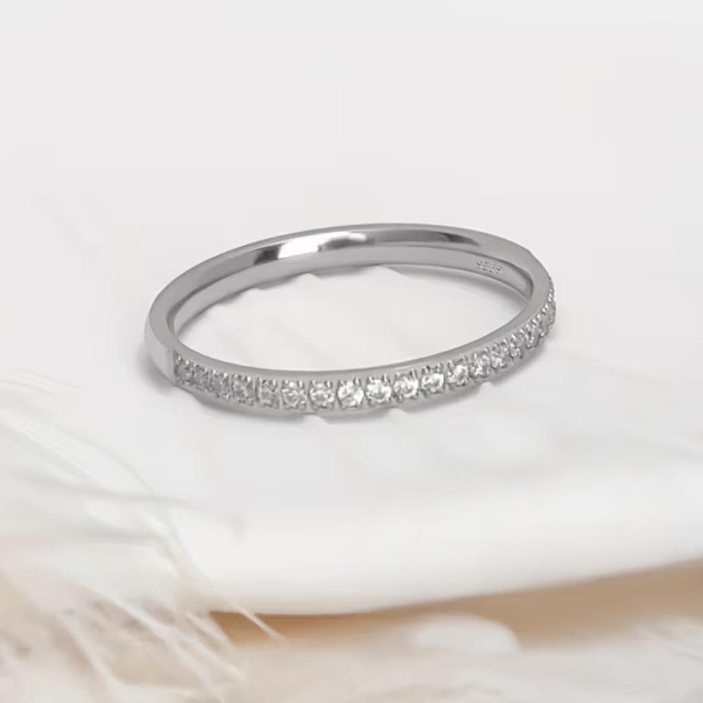 Golden Slim Band Ring