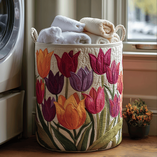 Tulip Joy Laundry Basket