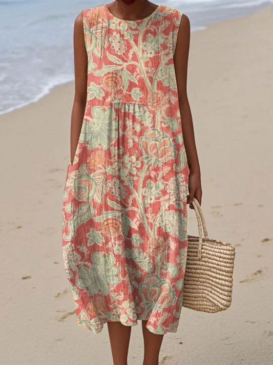 Cleo | Floral Midi Dress