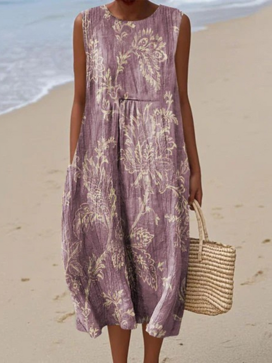 Clover™ | Floral Midi Dress