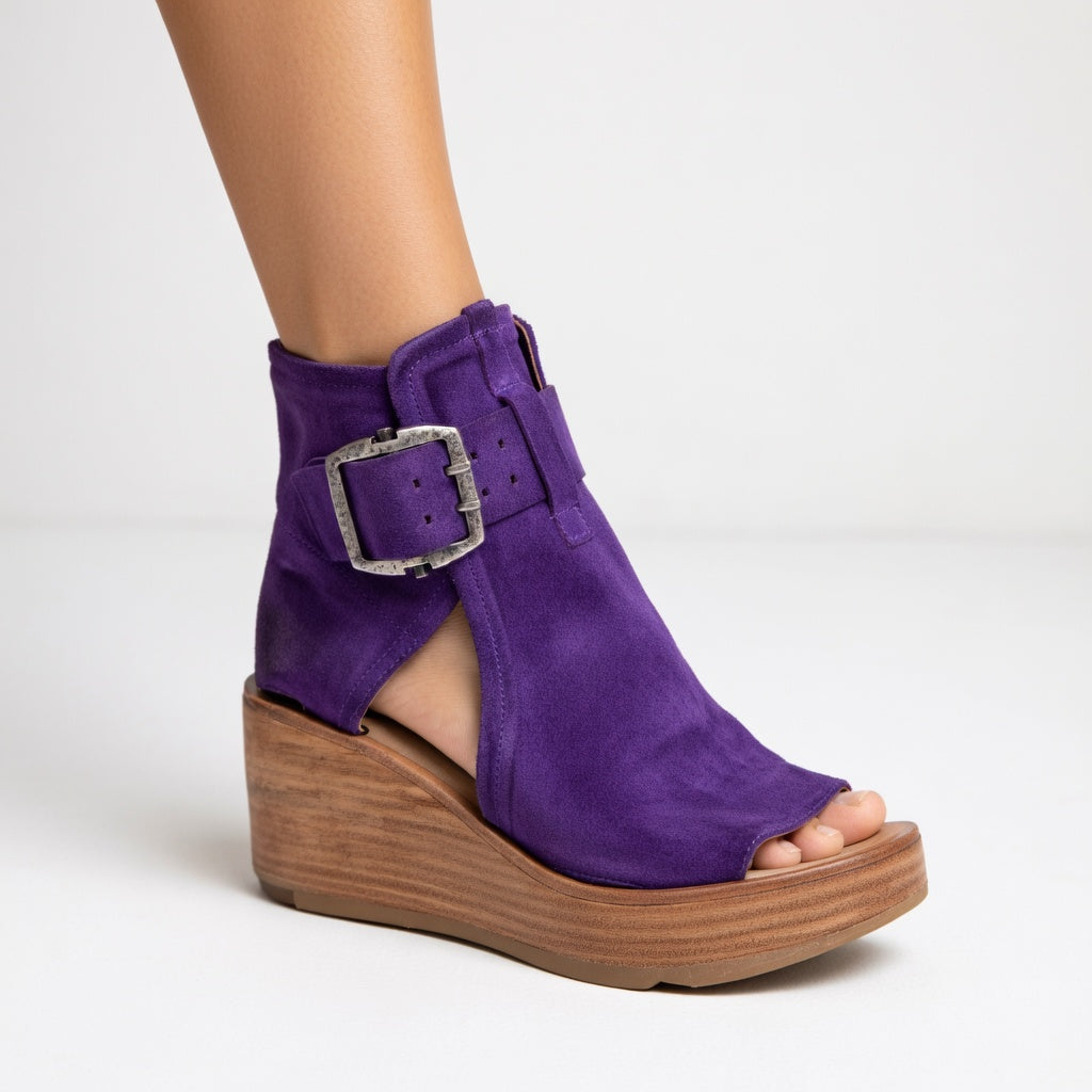 Orélisse | Open Wedge Ankle Boots