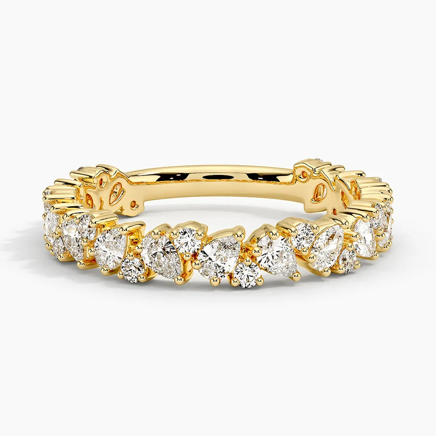 Golden Halo Ring