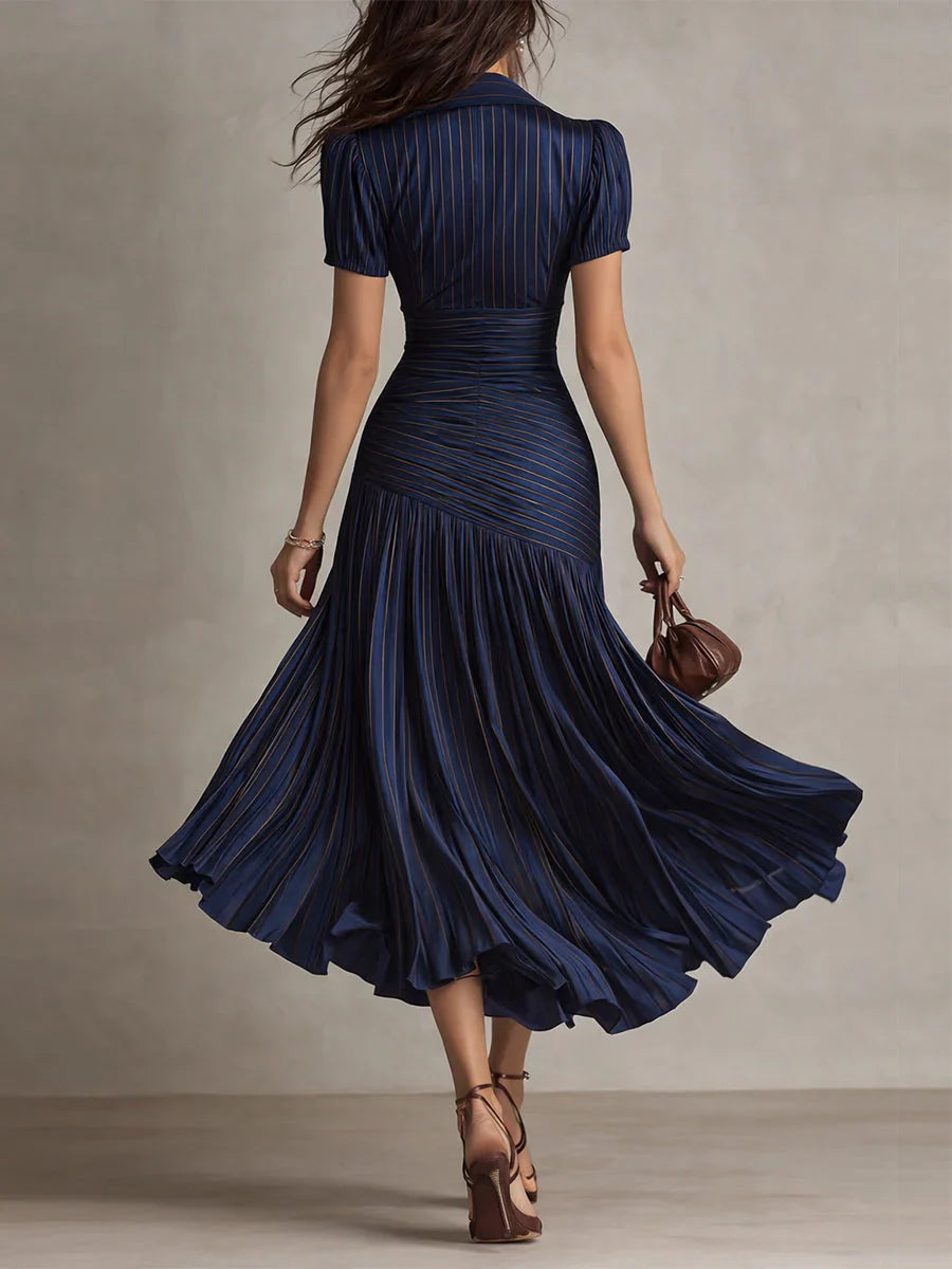 Scarlett™ | Vintage Elegant Chiffon Maxi Dress