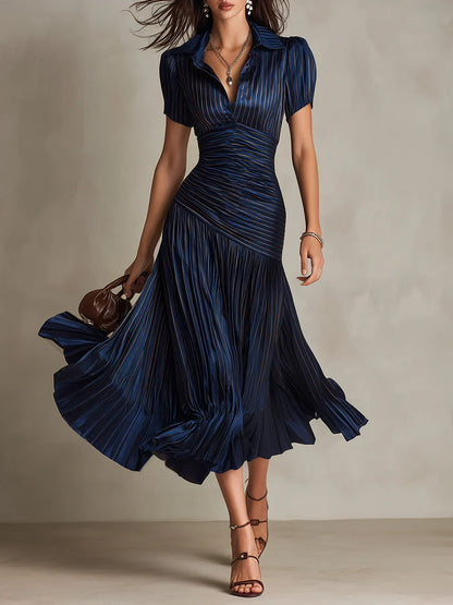Scarlett™ | Vintage Elegant Chiffon Maxi Dress