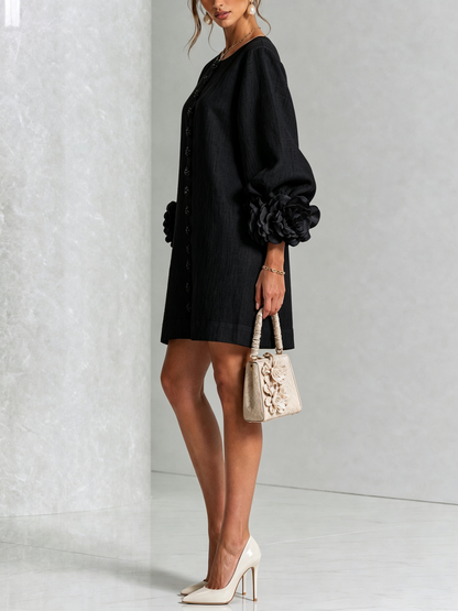 Rosalie | Button-Down Mini Dress