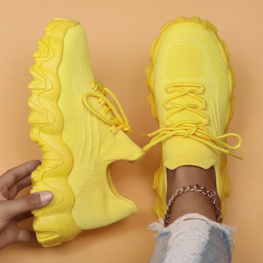 Robin | Orthopedic Slip-On Walking Shoes - Banana Yellow