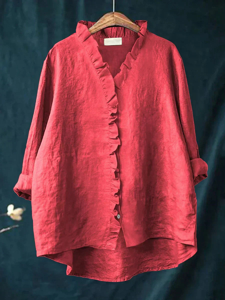 Lily | Ruffled Lightweight Blouse
