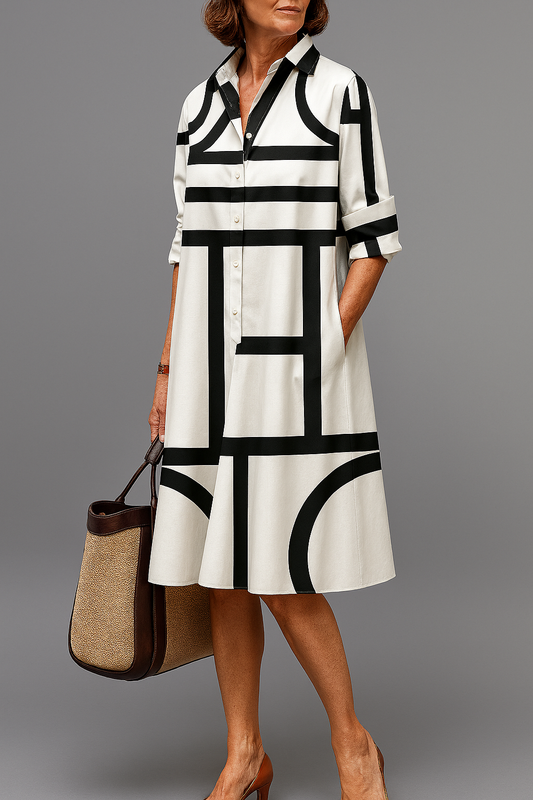 Lorraine | Elegant Midi Dress