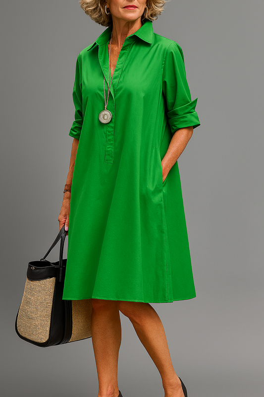 Pamela| Elegant Midi Dress