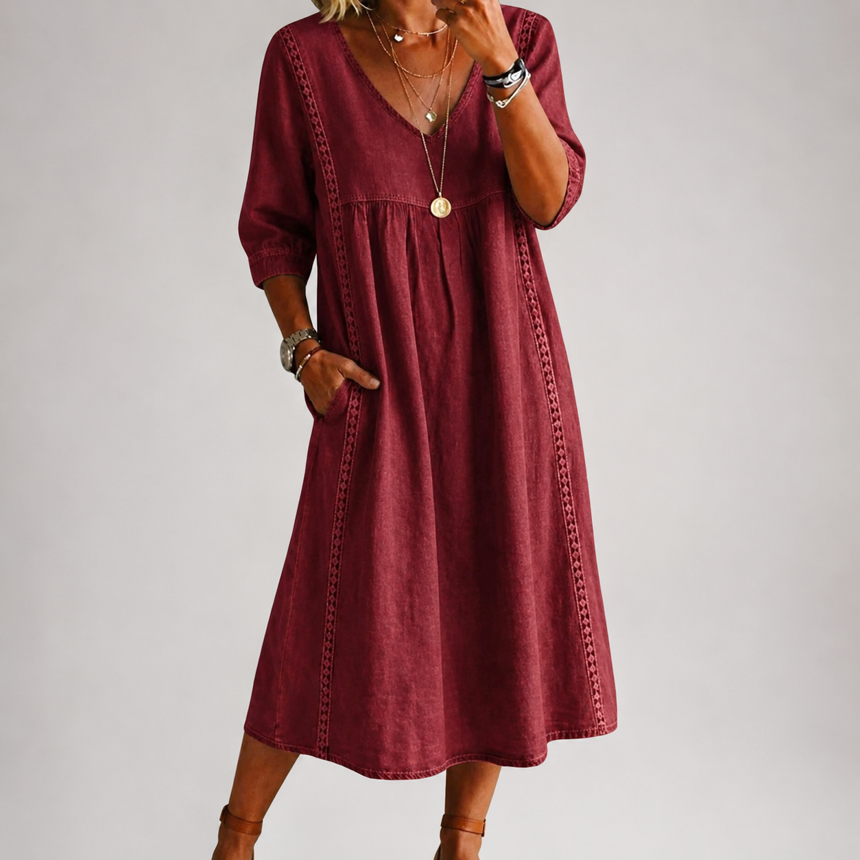 Marianne | Comfort Midi Dress