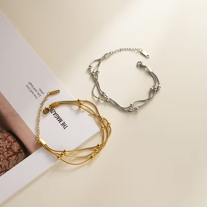 Golden Serpent Bracelet