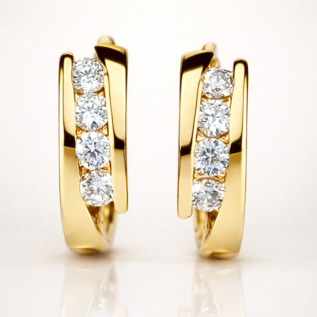 Golden Channel Hoops