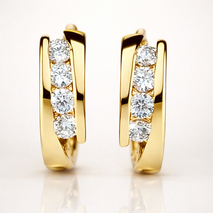 Golden Channel Hoops