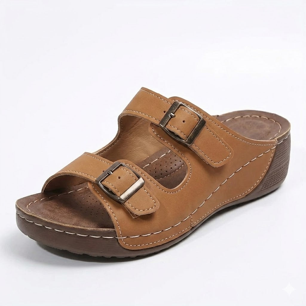 Lovas Orthopedic Sandals for Heel Pain, Wide Feet & Arthritis