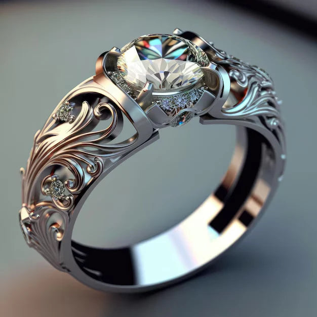 Crystal Whisper Ring