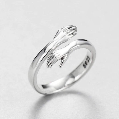 Embrace Silver Ring