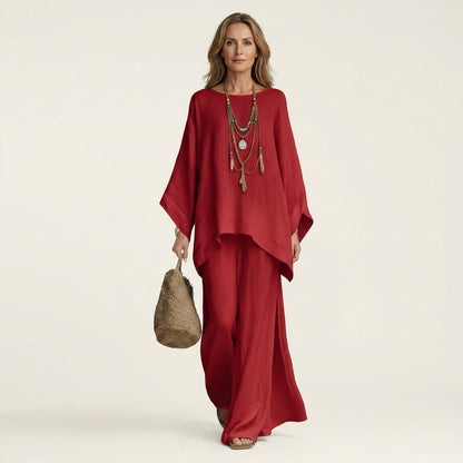 Majolie | Linen-Blend Two-Piece Set